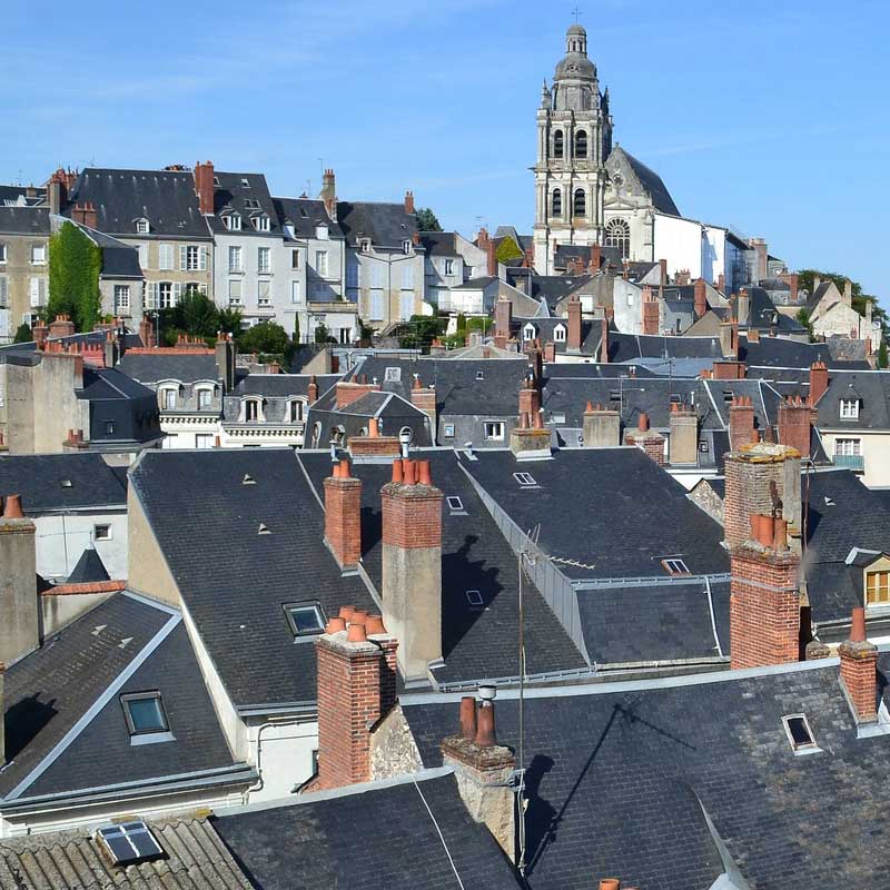 Ramonage Normandie  -  Vue sur la ville